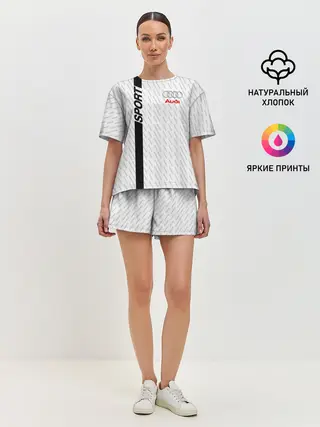 Женская пижама с шортами / AUDI SPORT
