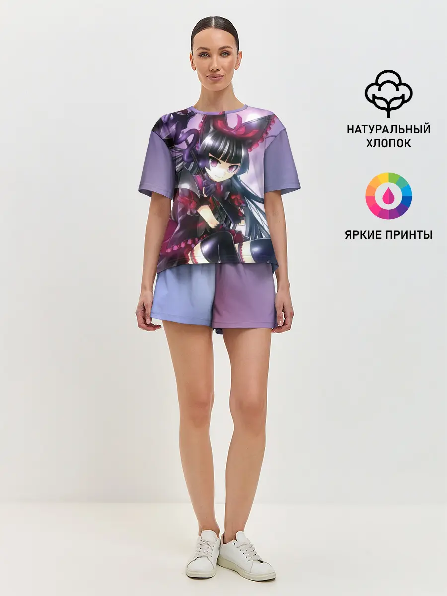 Женская пижама с шортами / Там бьются наши воины