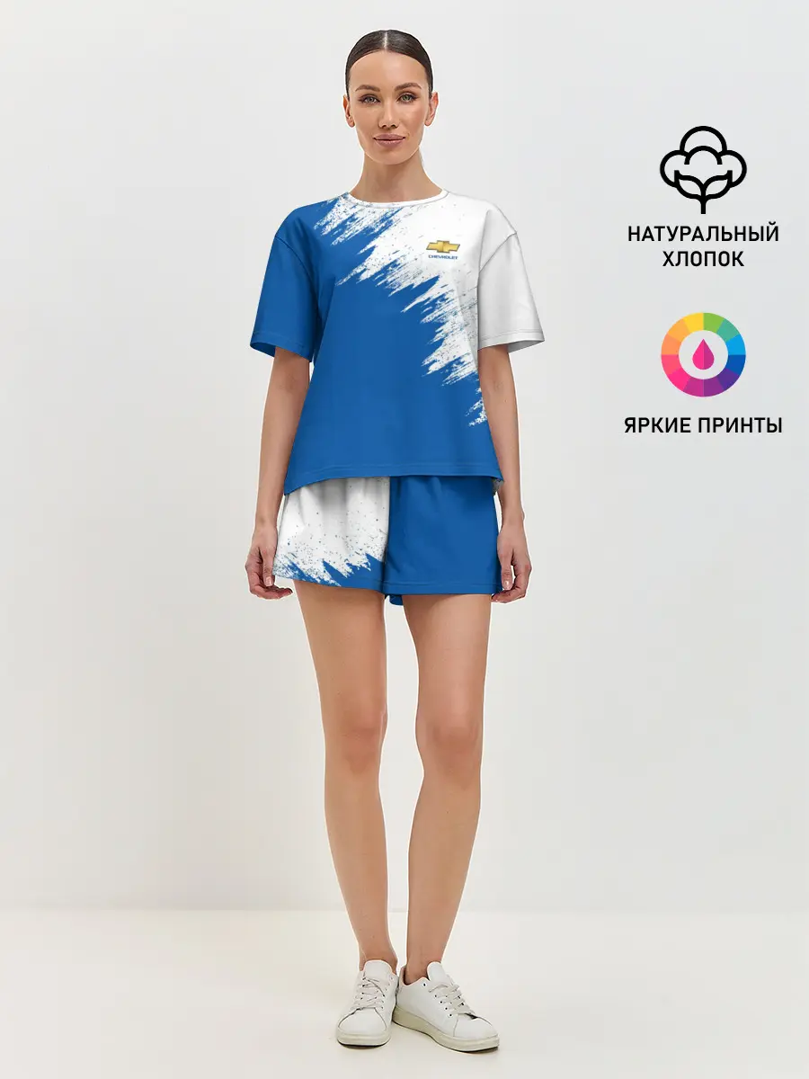 Женская пижама с шортами / Chevrolet