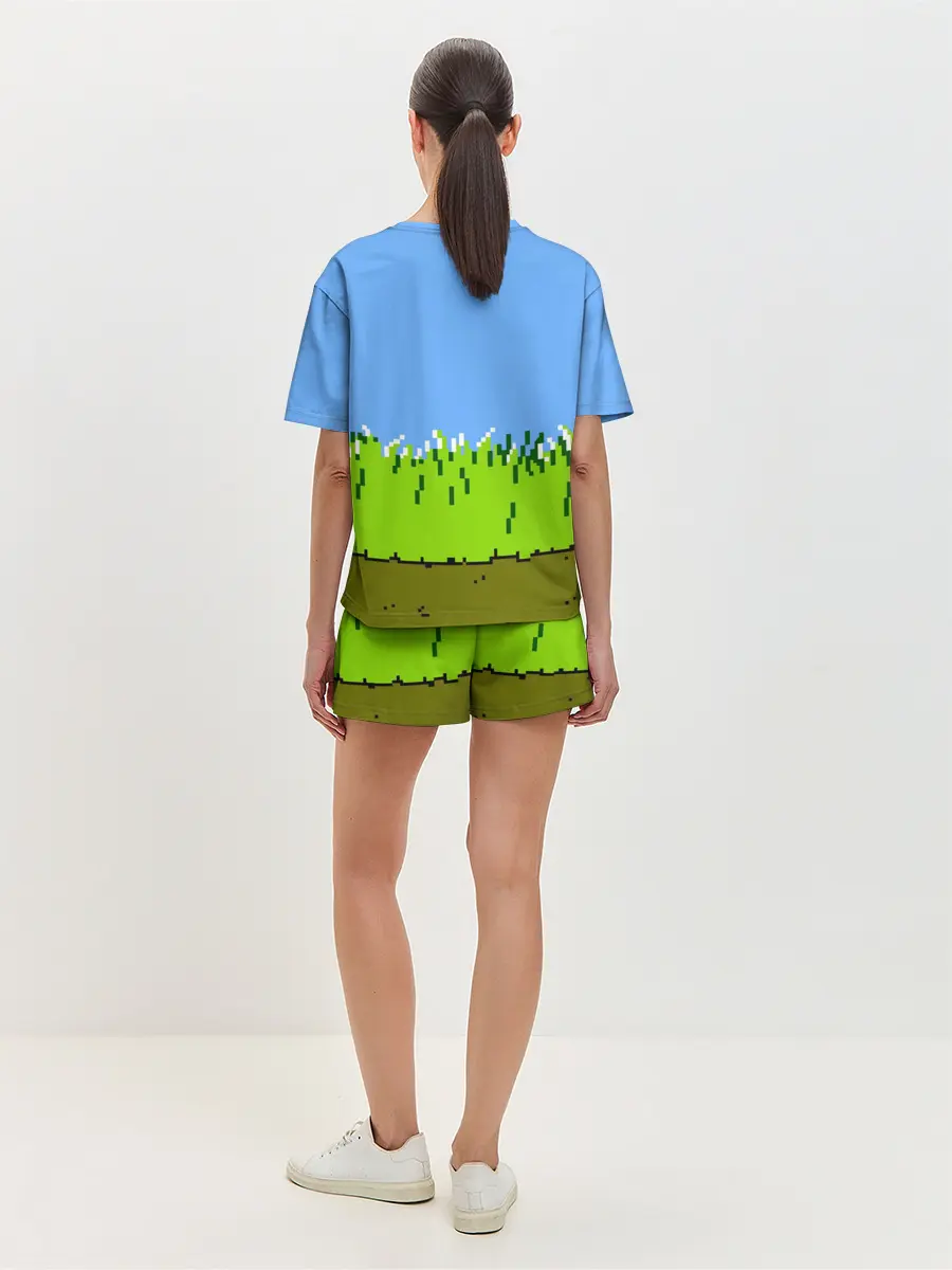 Женская пижама с шортами / Duck Hunt