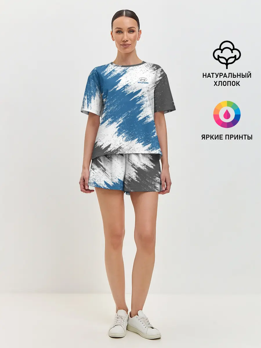 Женская пижама с шортами / Hyundai