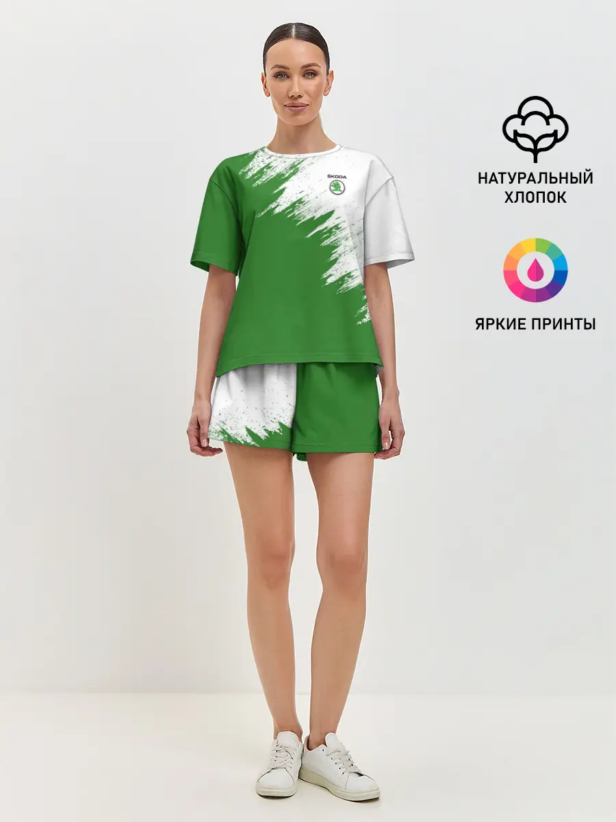 Женская пижама с шортами / Skoda