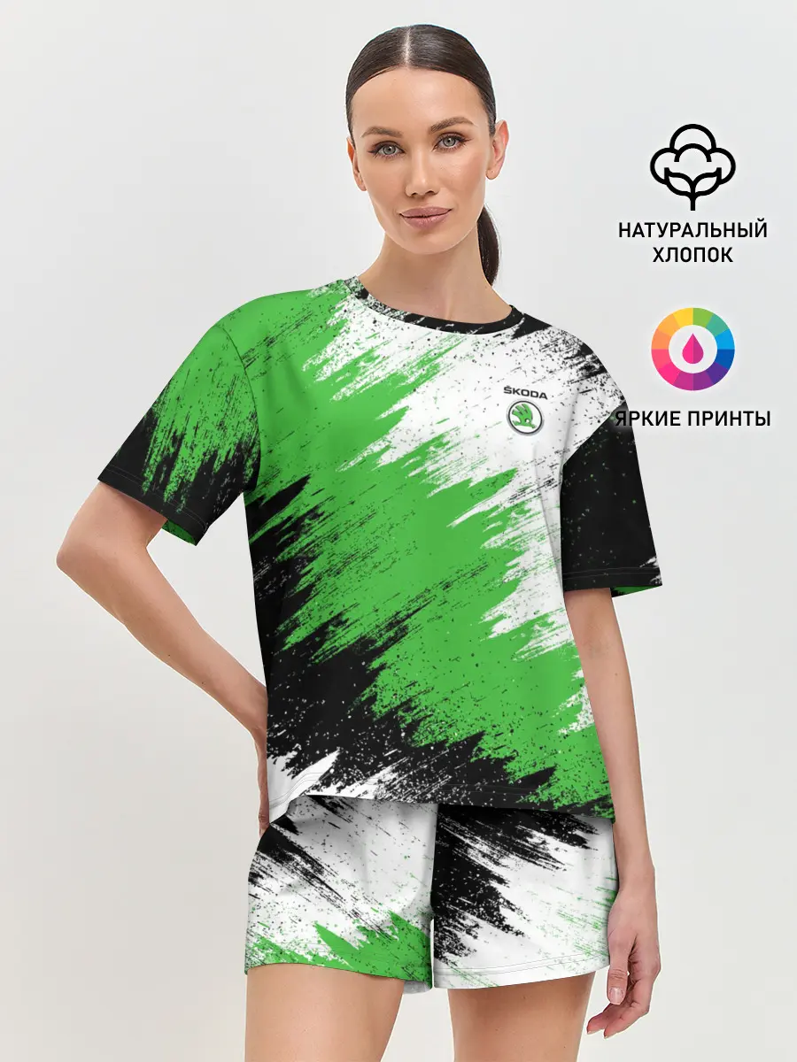 Женская пижама с шортами / Skoda