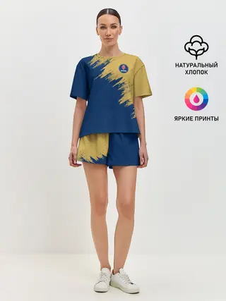 Женская пижама с шортами / SAAB