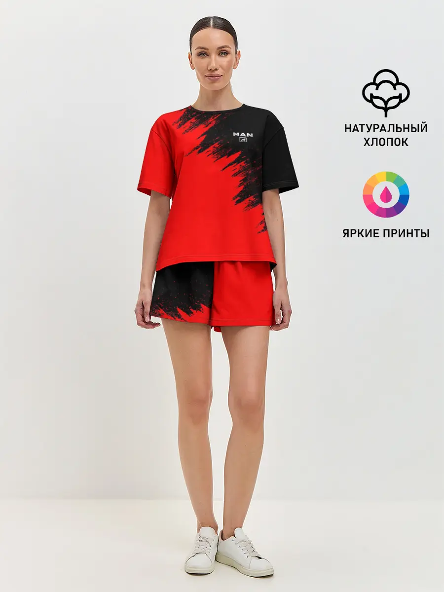Женская пижама с шортами / MAN