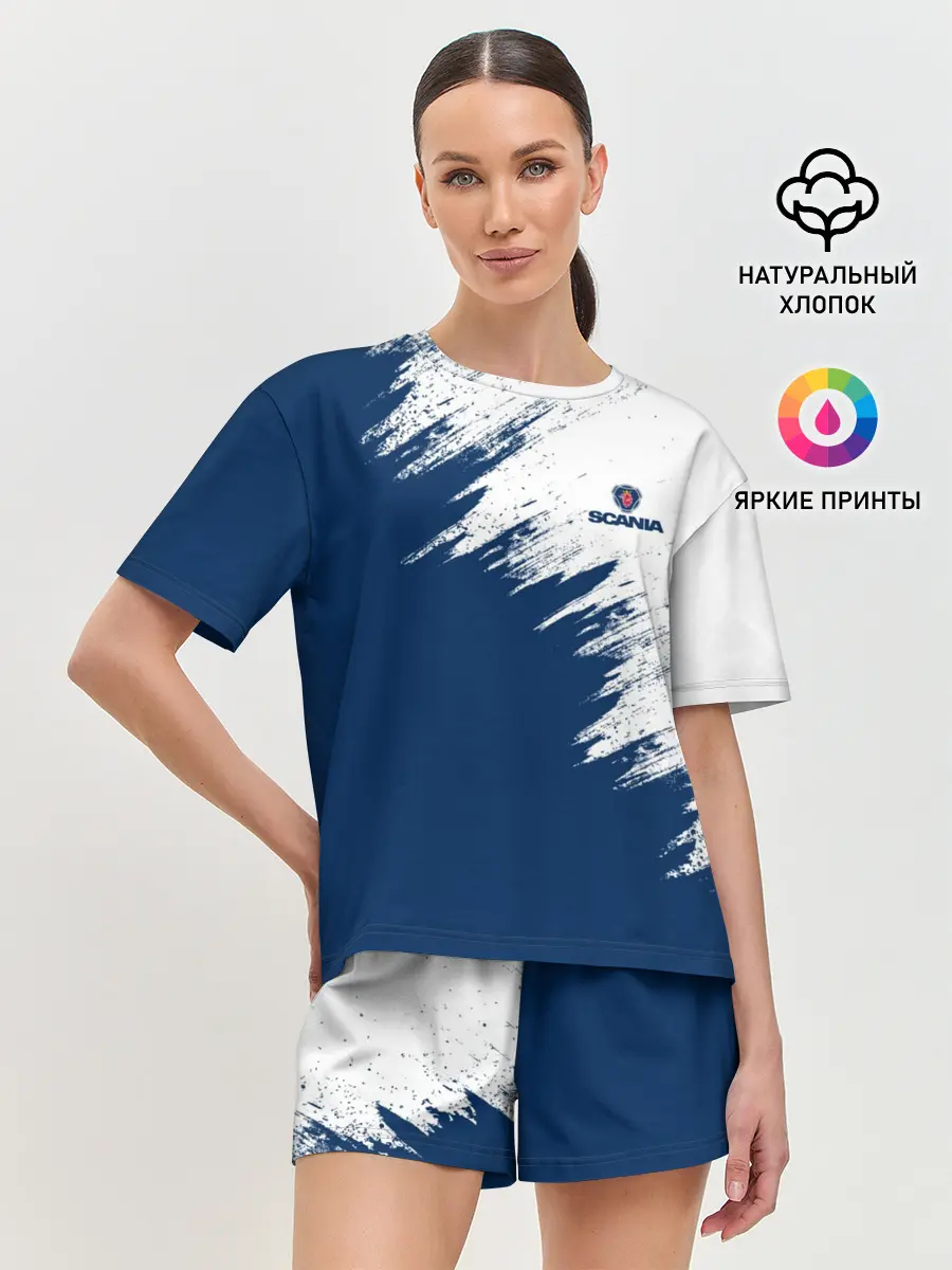 Женская пижама с шортами / SCANIA