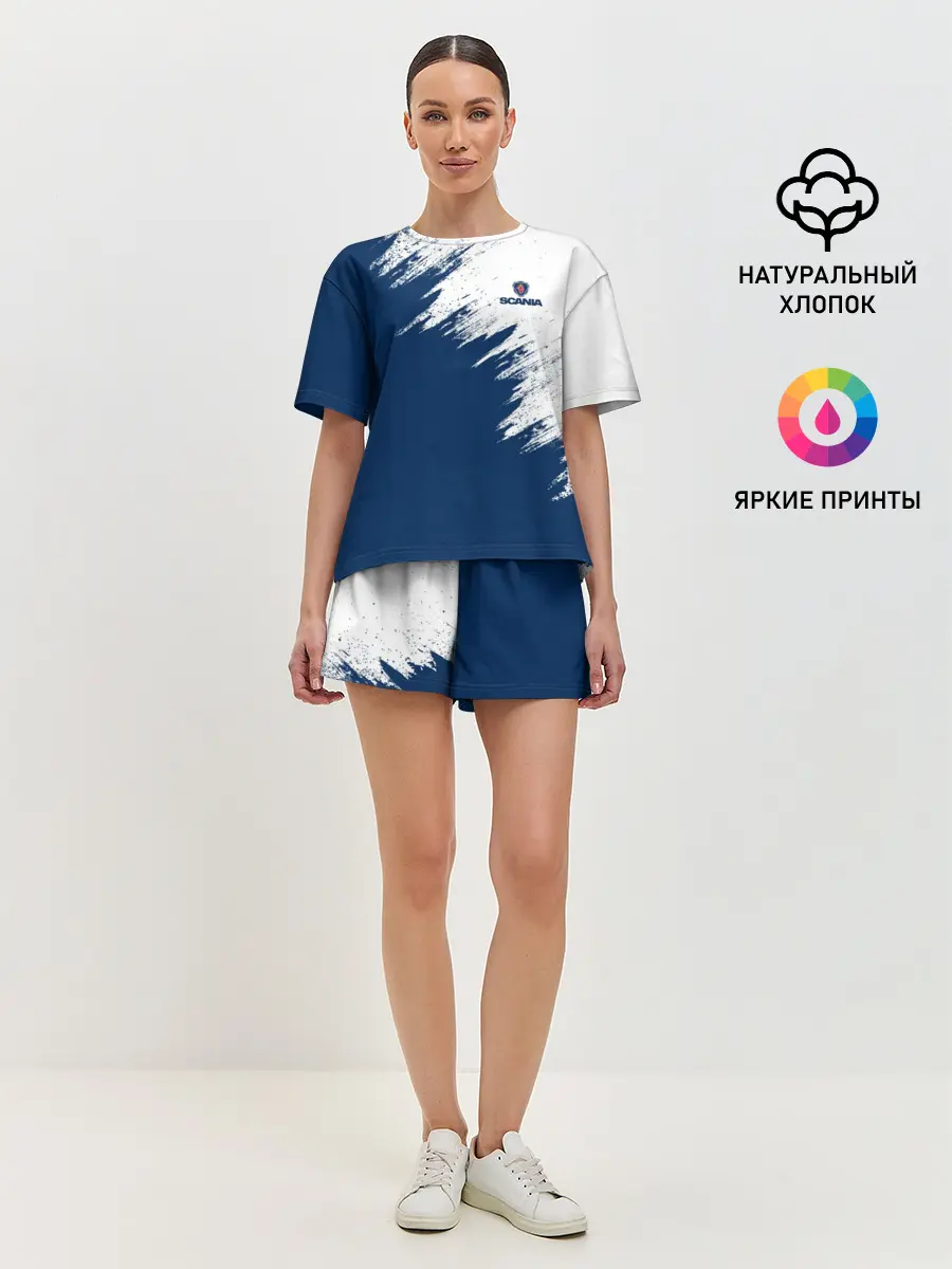 Женская пижама с шортами / SCANIA