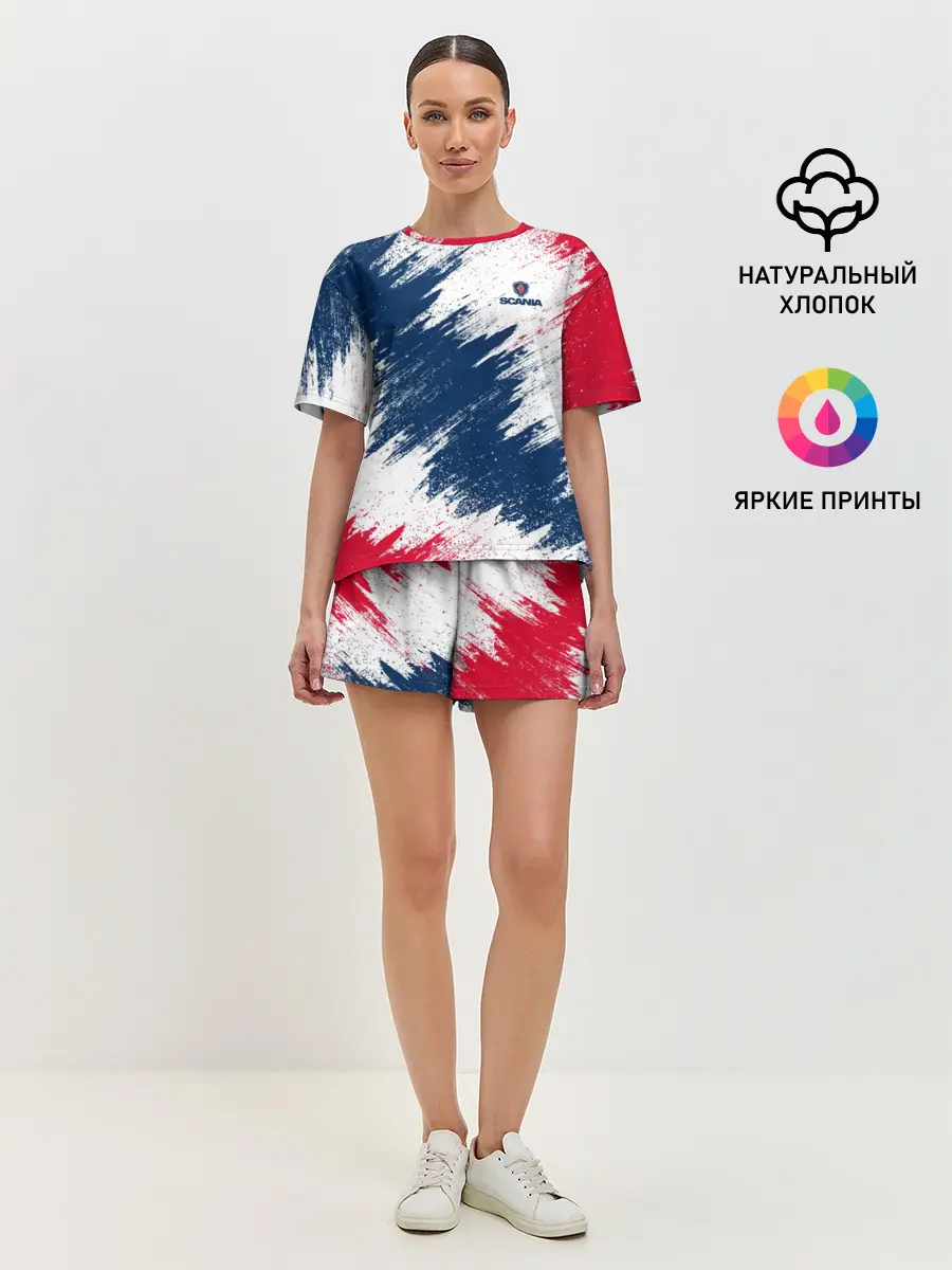 Женская пижама с шортами / SCANIA