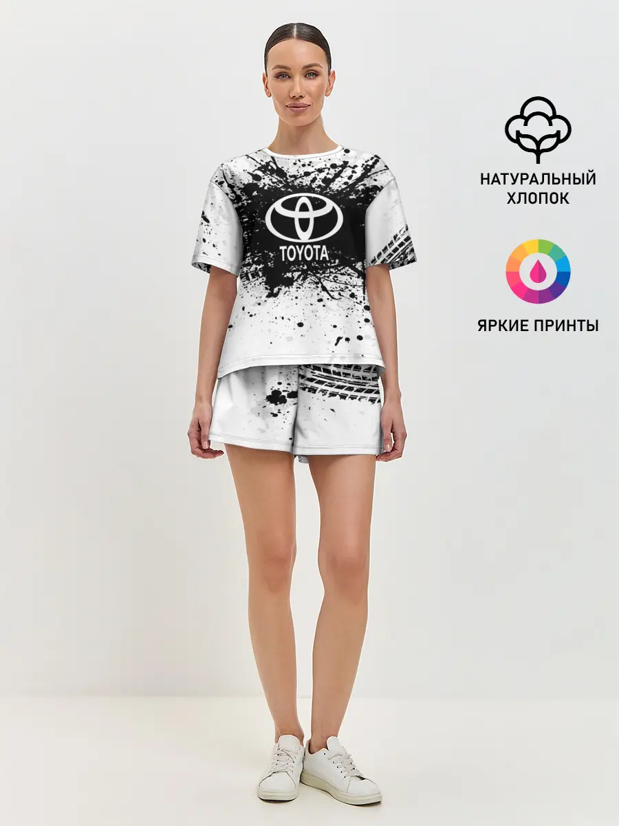 Женская пижама с шортами / Toyota