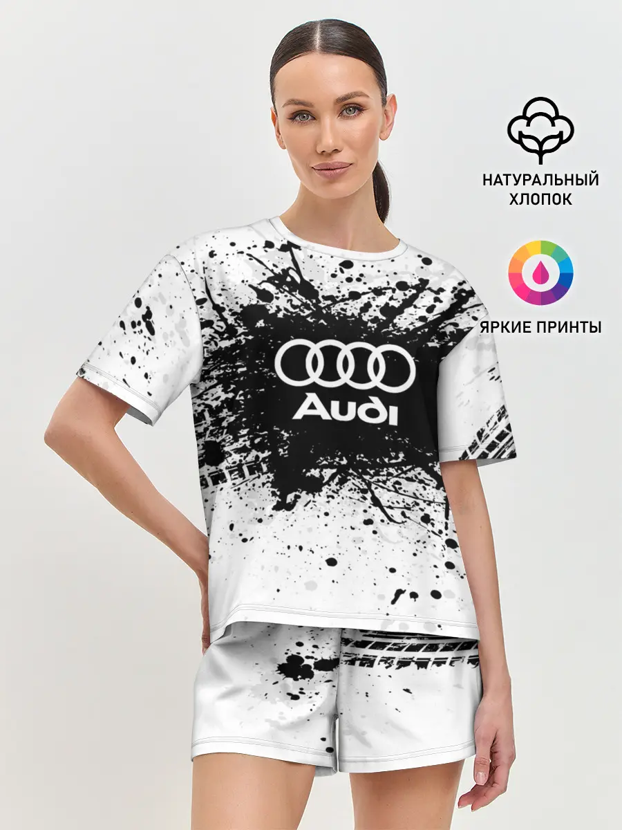 Женская пижама с шортами / Audi