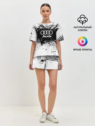 Женская пижама с шортами / Audi