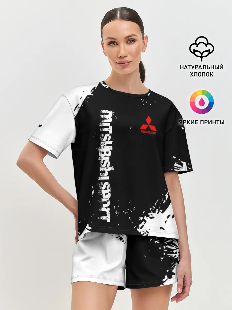 Женская пижама с шортами / MITSUBISHI SPORT
