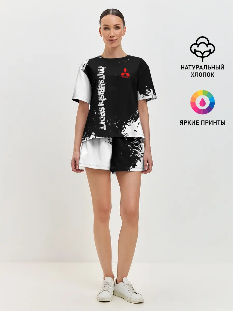 Женская пижама с шортами / MITSUBISHI SPORT