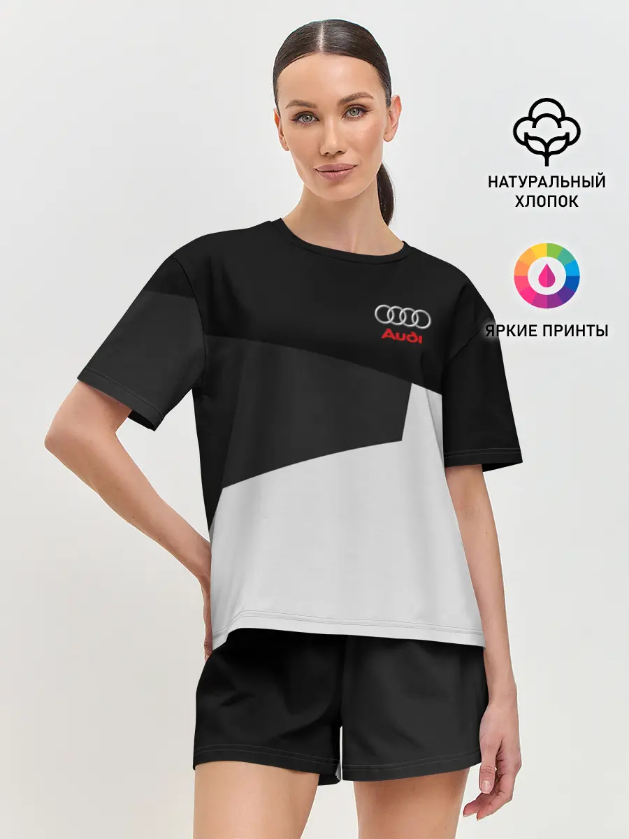 Женская пижама с шортами / AUDI SPORT | АУДИ