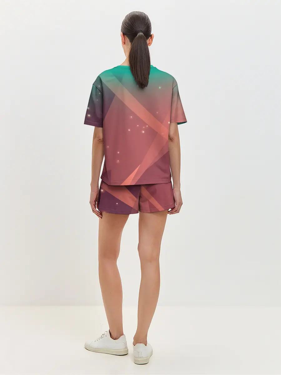 Женская пижама с шортами / Miku Ahegao