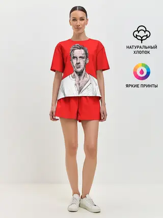Женская пижама с шортами / Райан Гослинг_3
