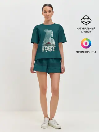 Женская пижама с шортами / Drummatix ВЕГА