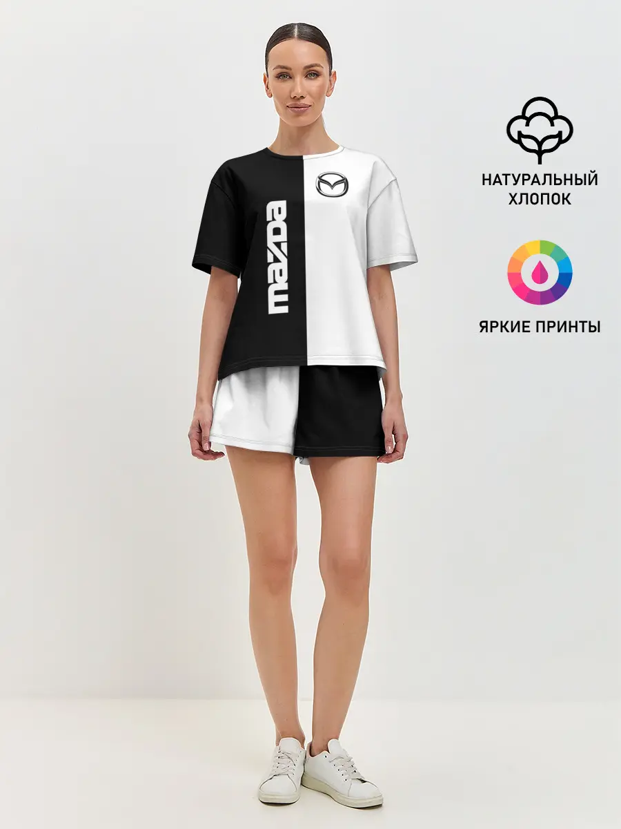 Женская пижама с шортами / Mazda