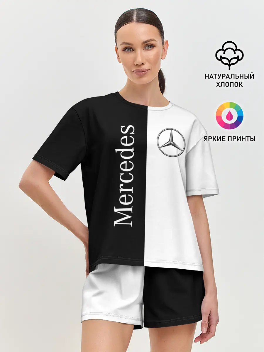 Женская пижама с шортами / Mercedes