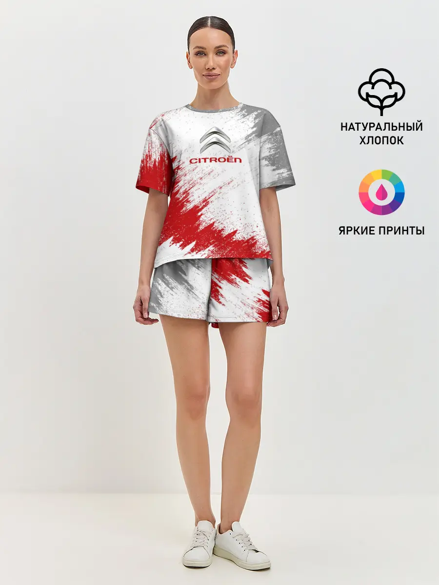 Женская пижама с шортами / Citroen