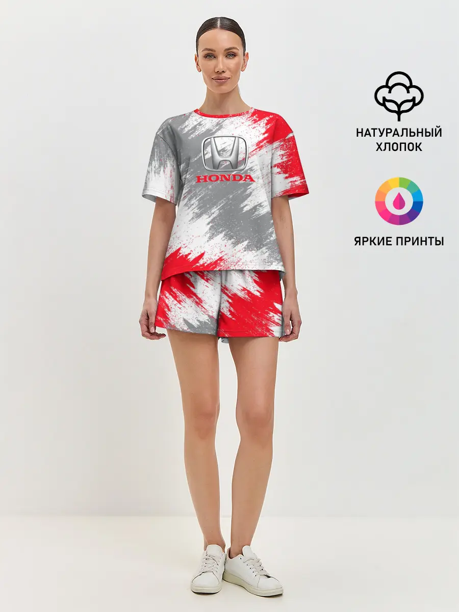 Женская пижама с шортами / Honda
