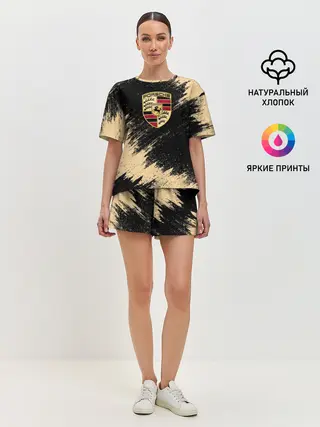 Женская пижама с шортами / Porsche