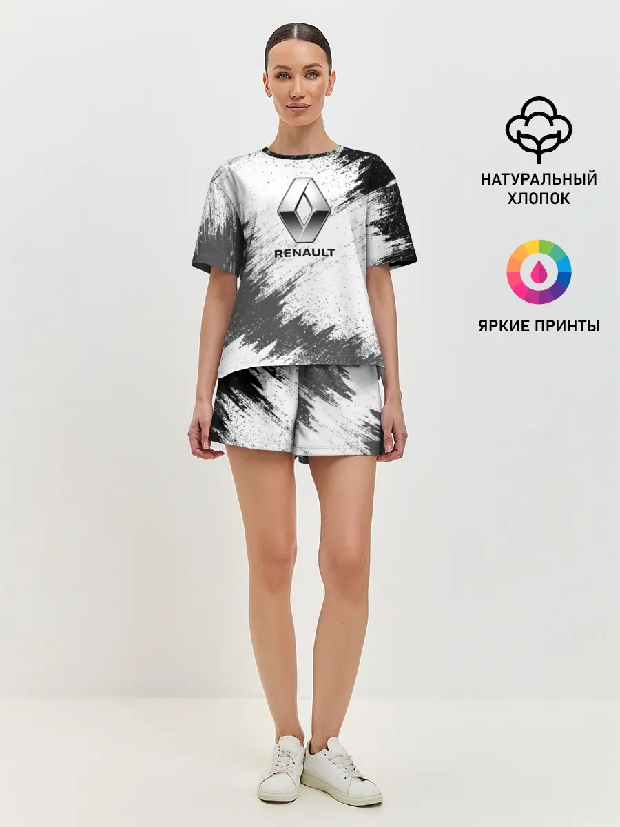 Женская пижама с шортами / Renault