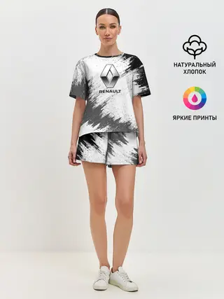 Женская пижама с шортами / Renault