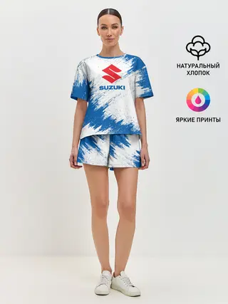 Женская пижама с шортами / Suzuki