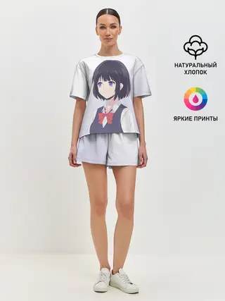 Женская пижама с шортами / Hanabi Yasuraoka