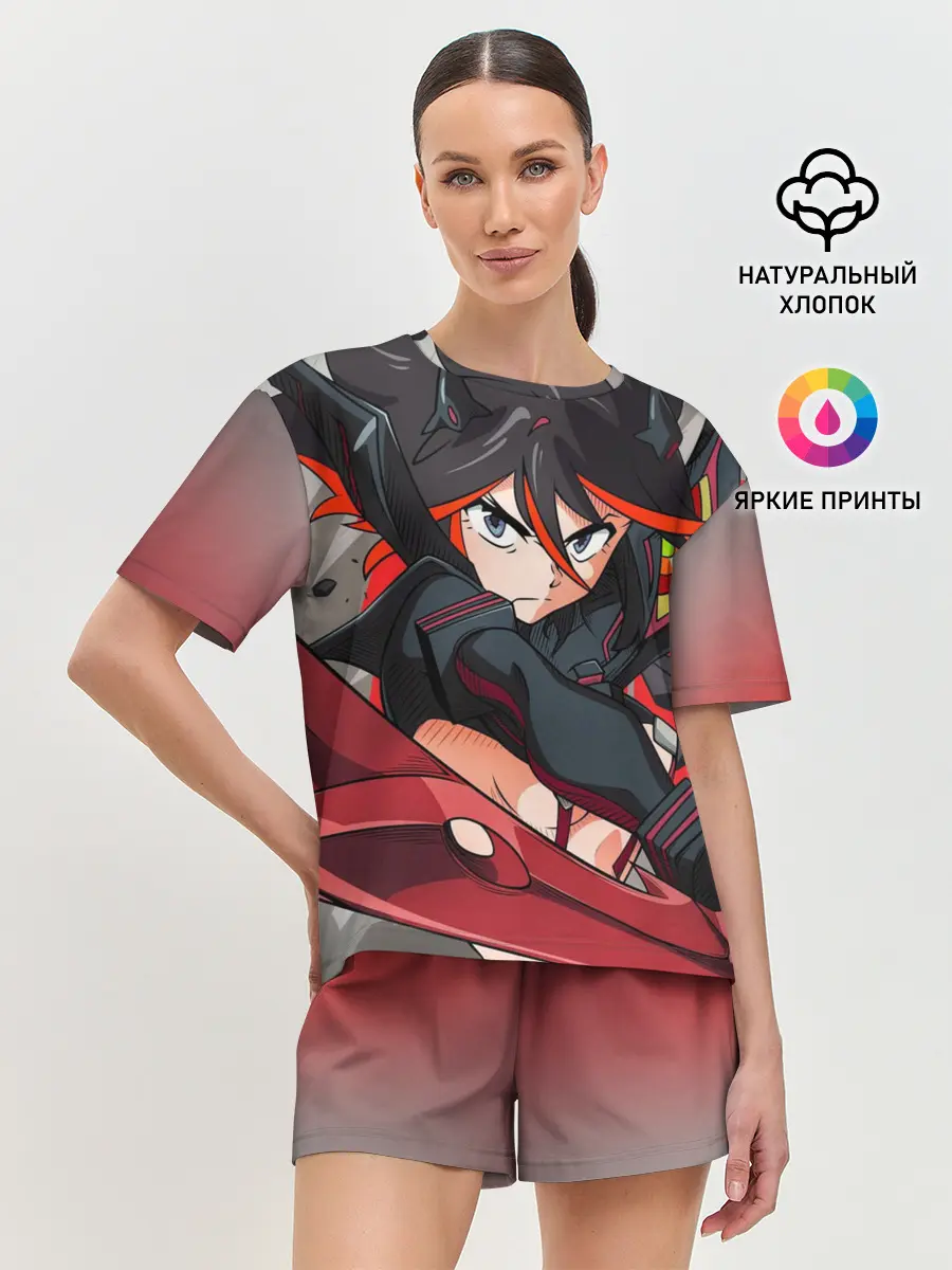 Женская пижама с шортами / Рюко