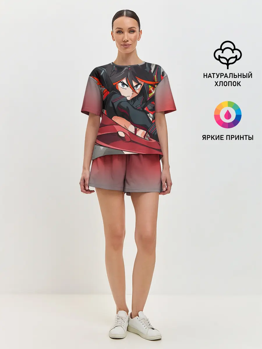 Женская пижама с шортами / Рюко