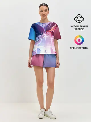 Женская пижама с шортами / Круши Кромсай