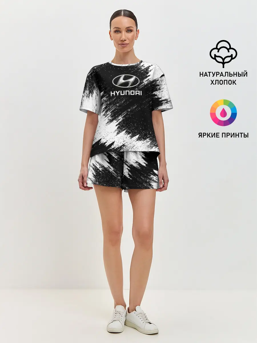 Женская пижама с шортами / HYUNDAI