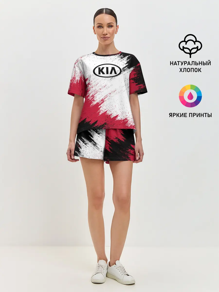 Женская пижама с шортами / KIA