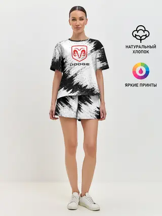 Женская пижама с шортами / DODGE