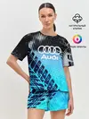 Женская пижама с шортами / Audi sport auto motors