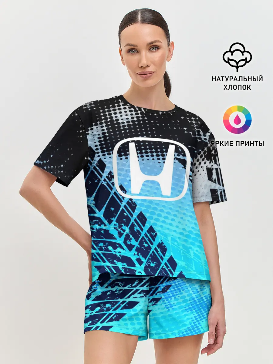 Женская пижама с шортами / Honda sport auto motors