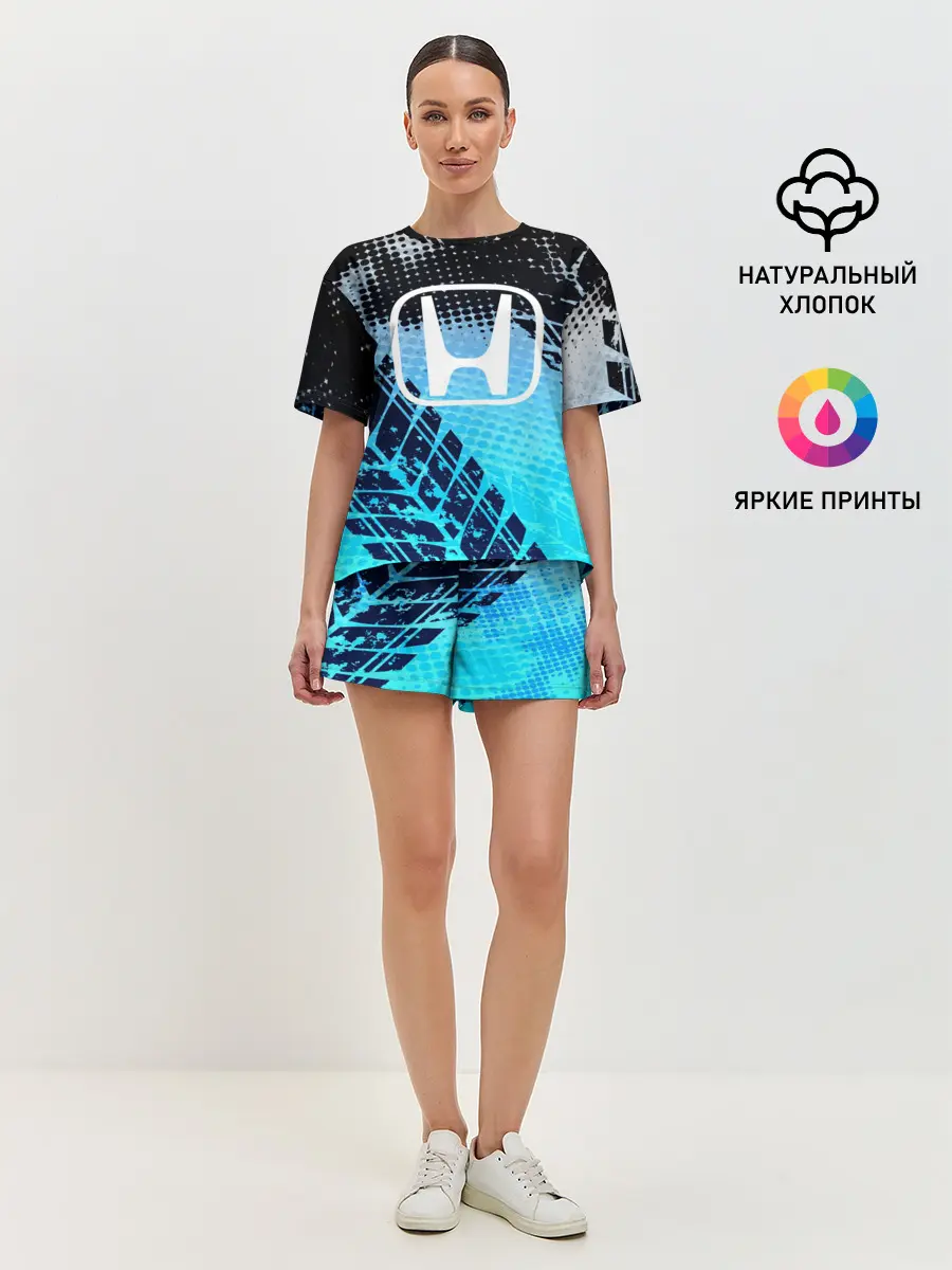 Женская пижама с шортами / Honda sport auto motors