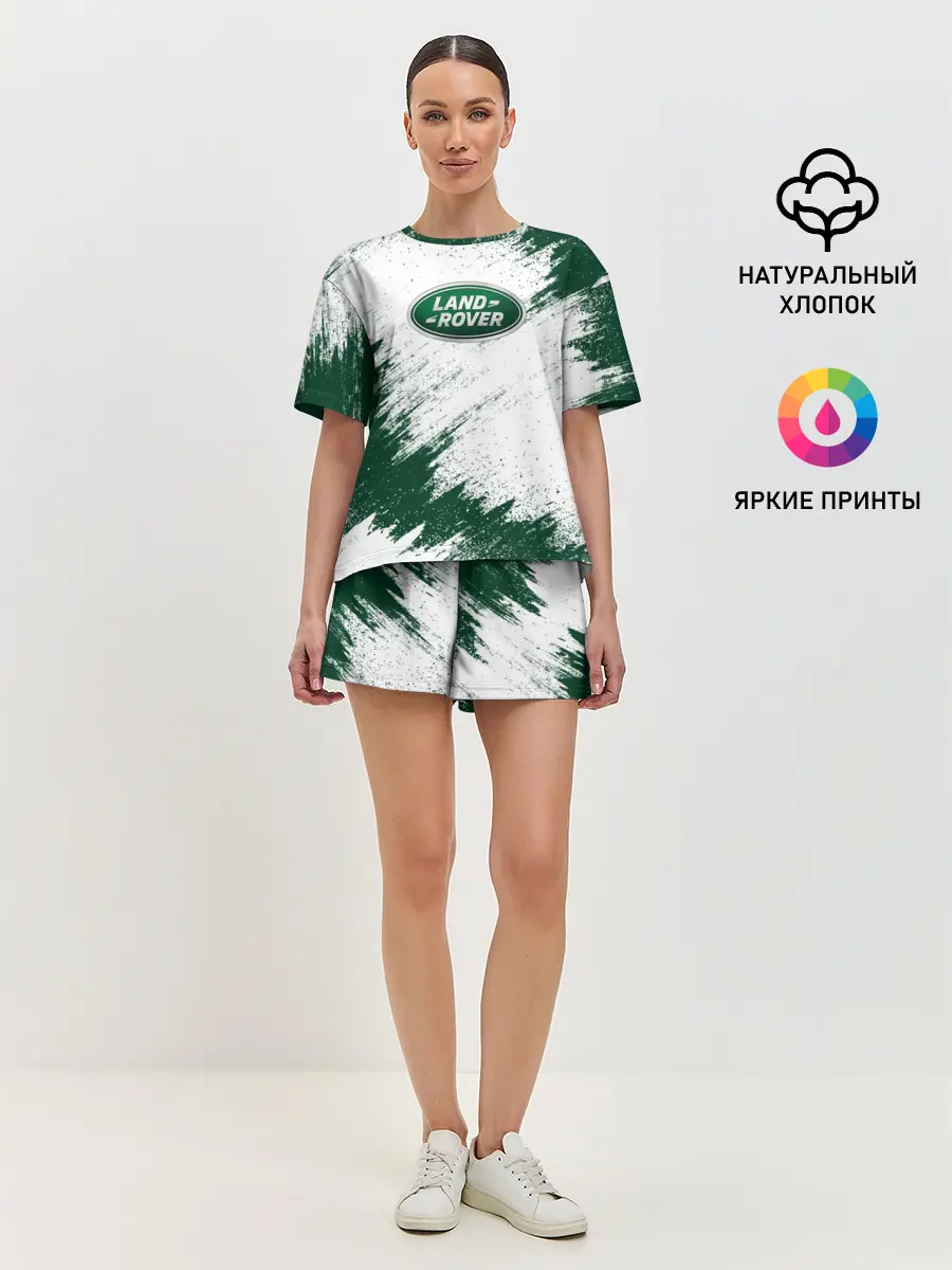 Женская пижама с шортами / LAND ROVER