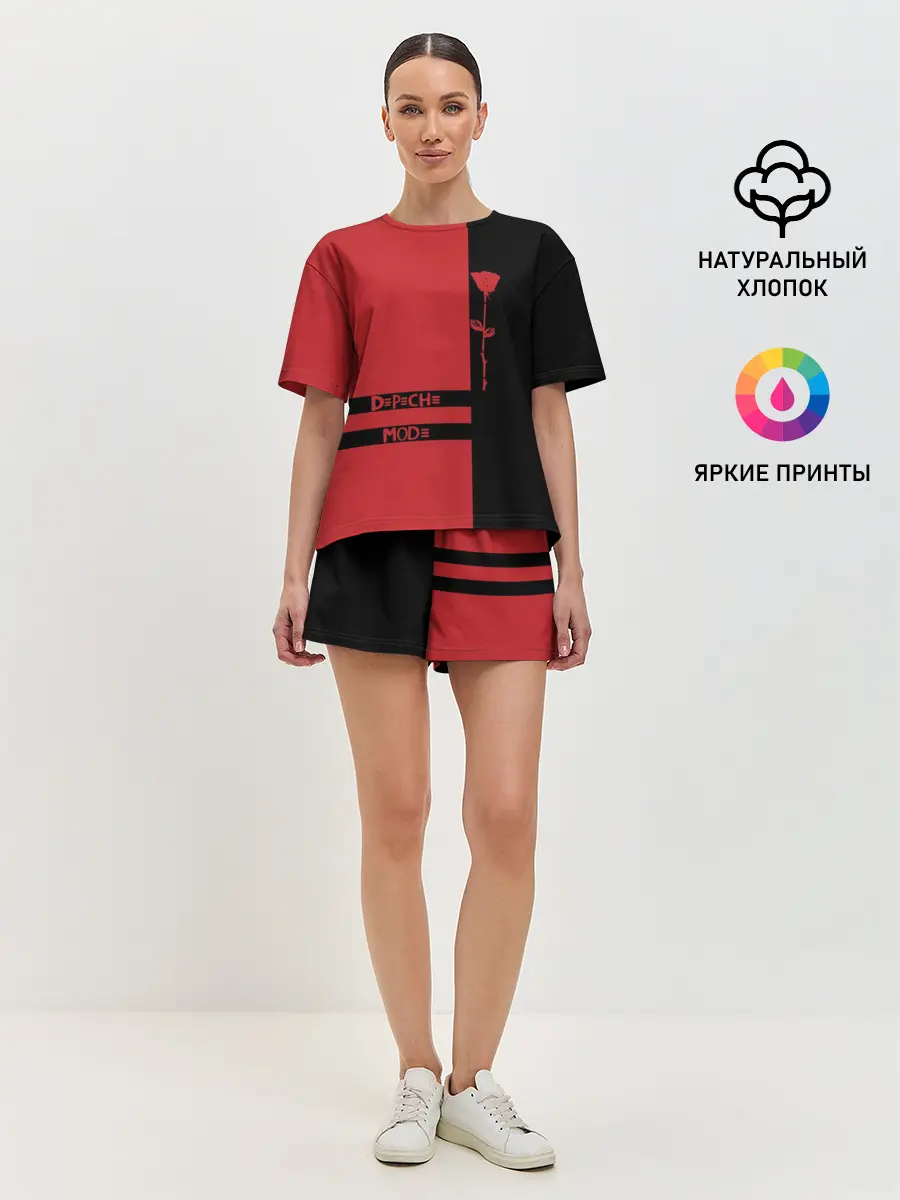 Женская пижама с шортами / Depeche Mode