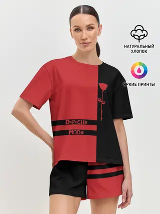 Женская пижама с шортами / Depeche Mode