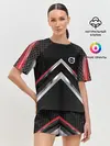 Женская пижама с шортами / Volvo abstract line