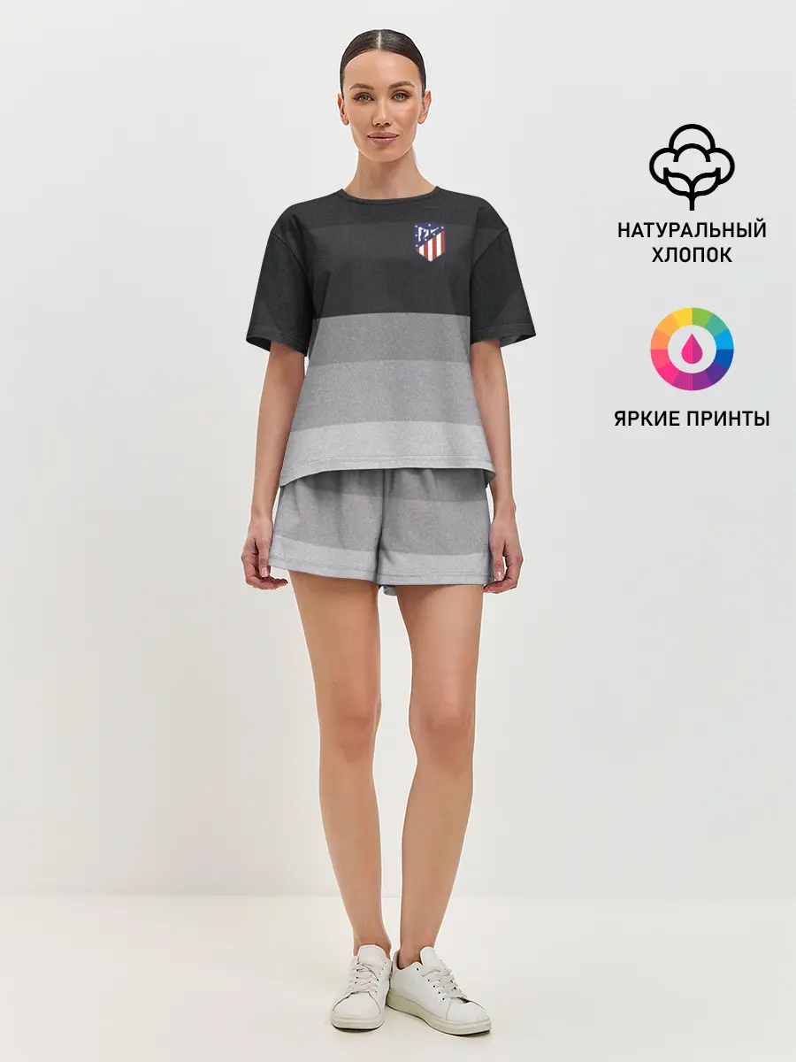 Женская пижама с шортами / Атлетико Мадрид