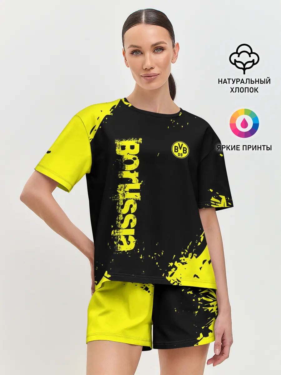 Женская пижама с шортами / BORUSSIA SPORT