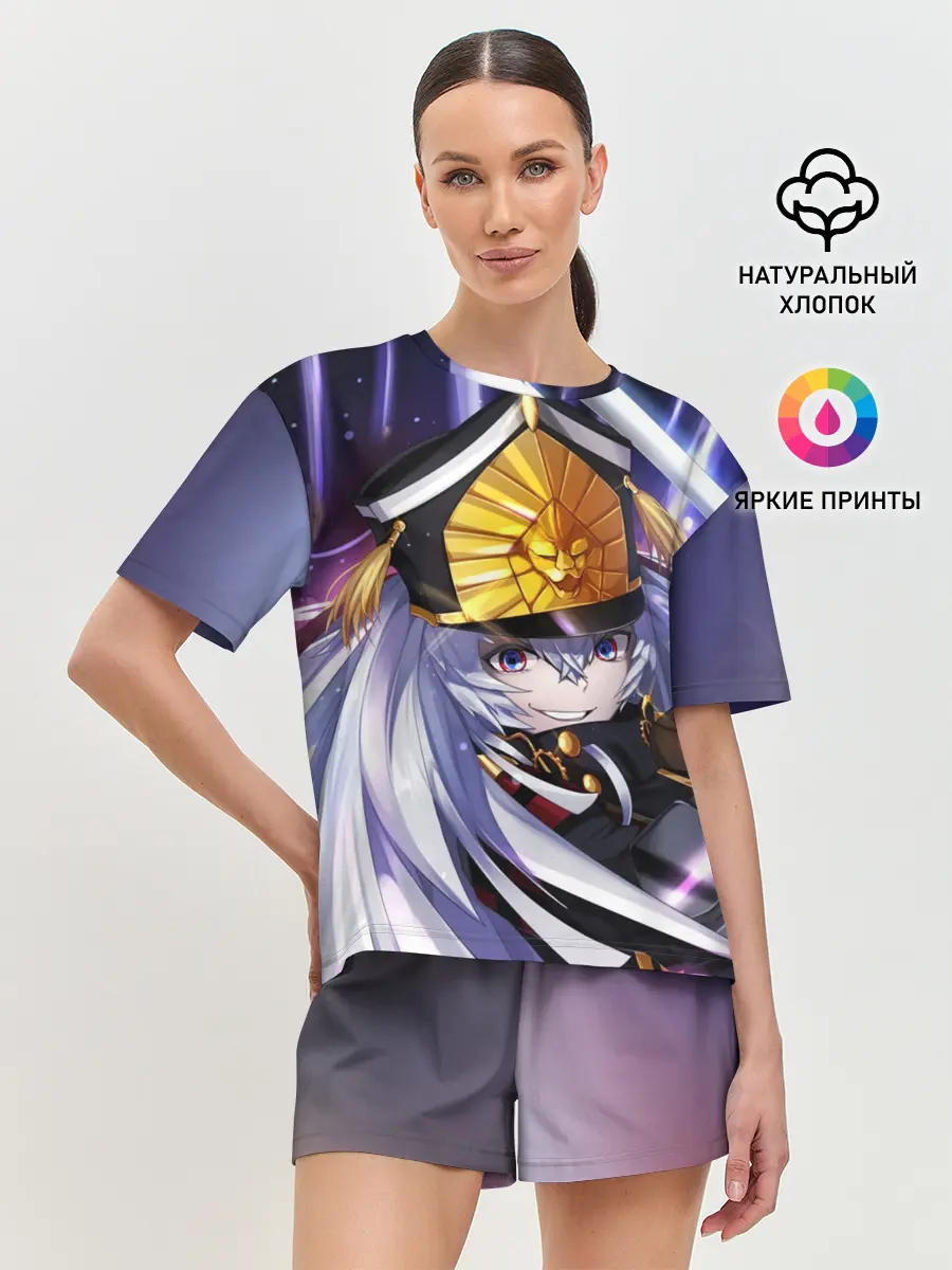 Женская пижама с шортами / Re:Creators