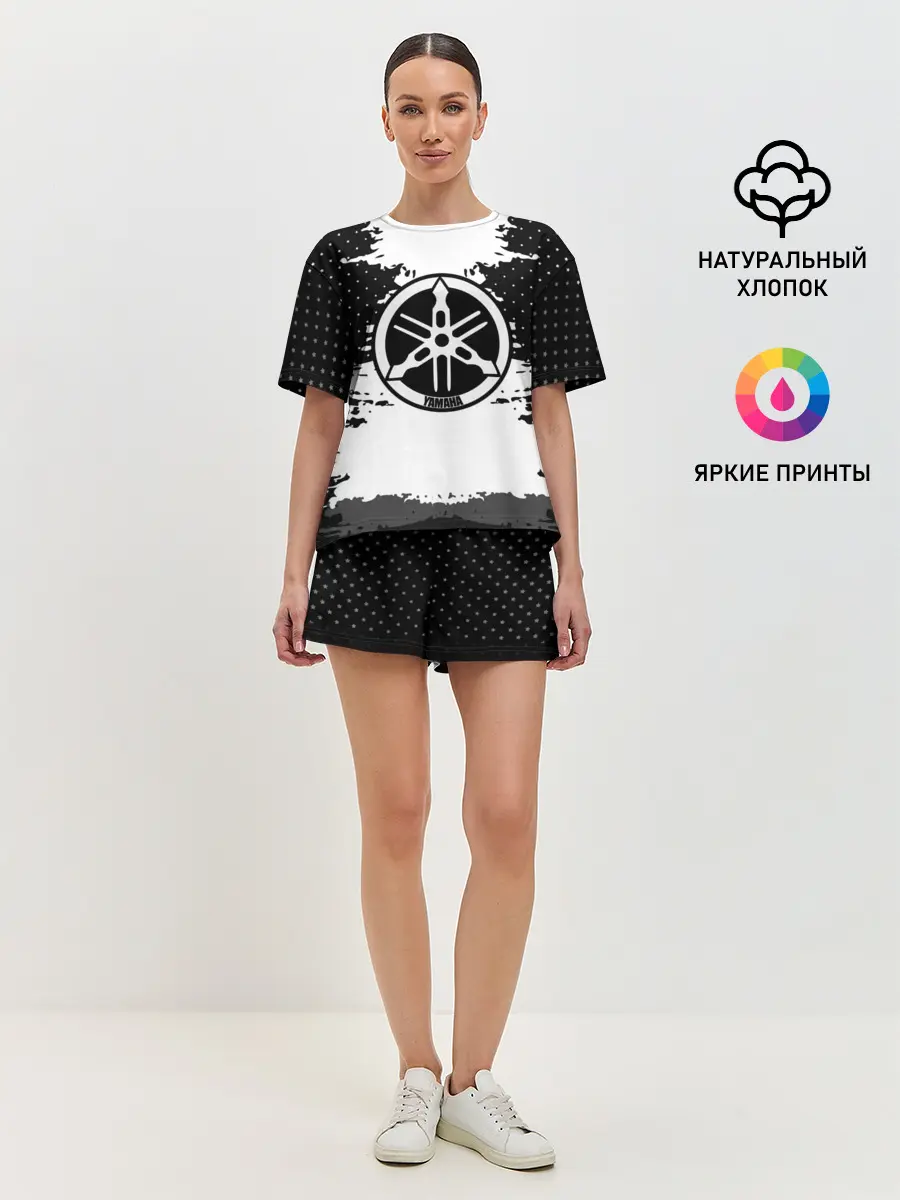 Женская пижама с шортами / Yamaha