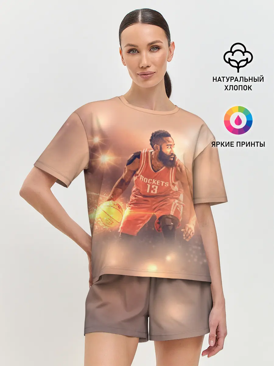 Женская пижама с шортами / NBA Stars