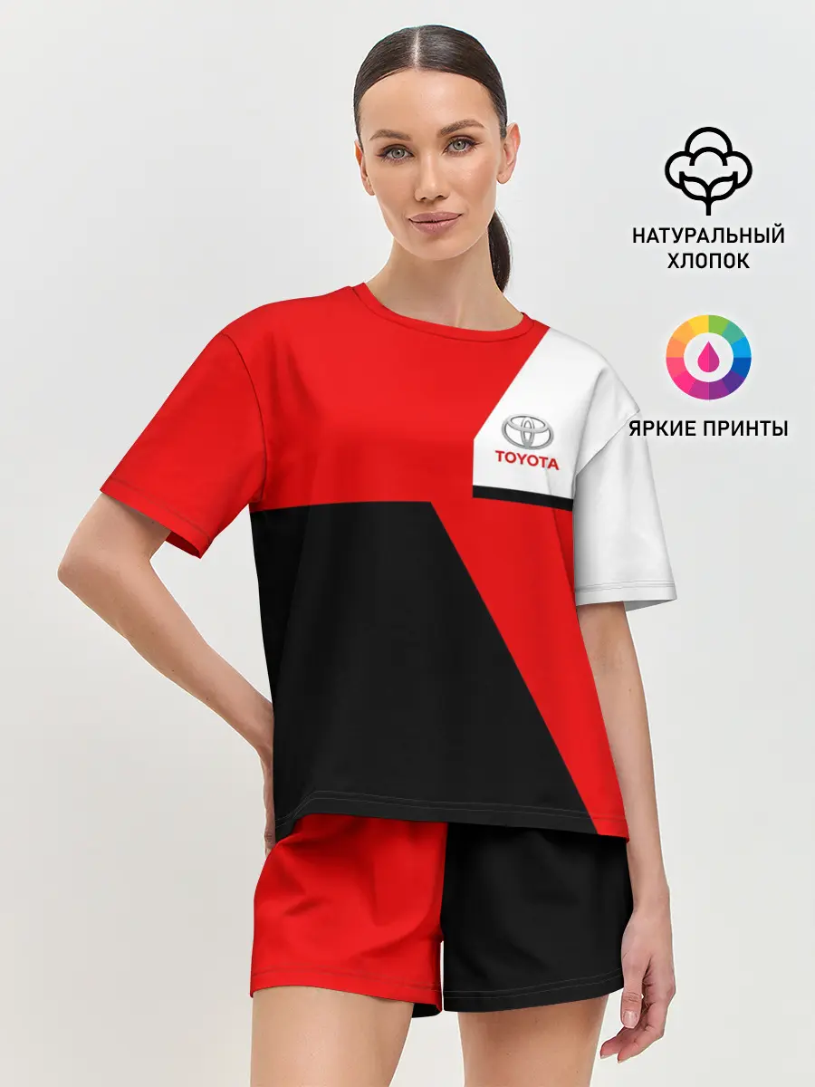 Женская пижама с шортами / TOYOTA | ТОЙОТА