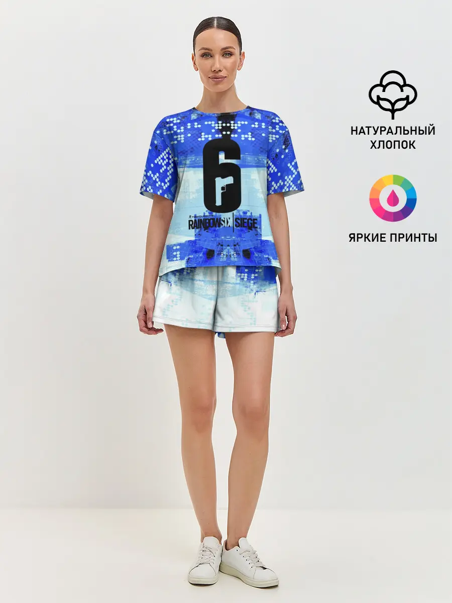 Женская пижама с шортами / Rainbow Six Siege